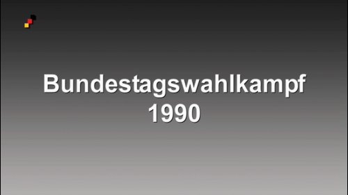 20 Bundestagswahlkampf 1990
